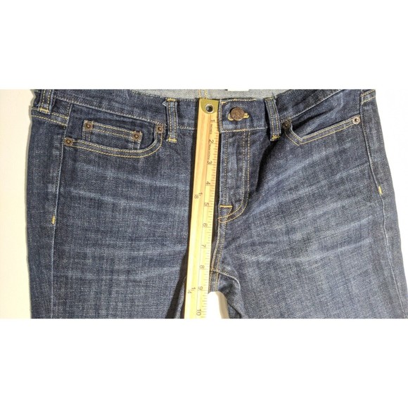 J Crew Women's Hipslung Stretch Jeans Sz 30 R - Picture 6 of 7